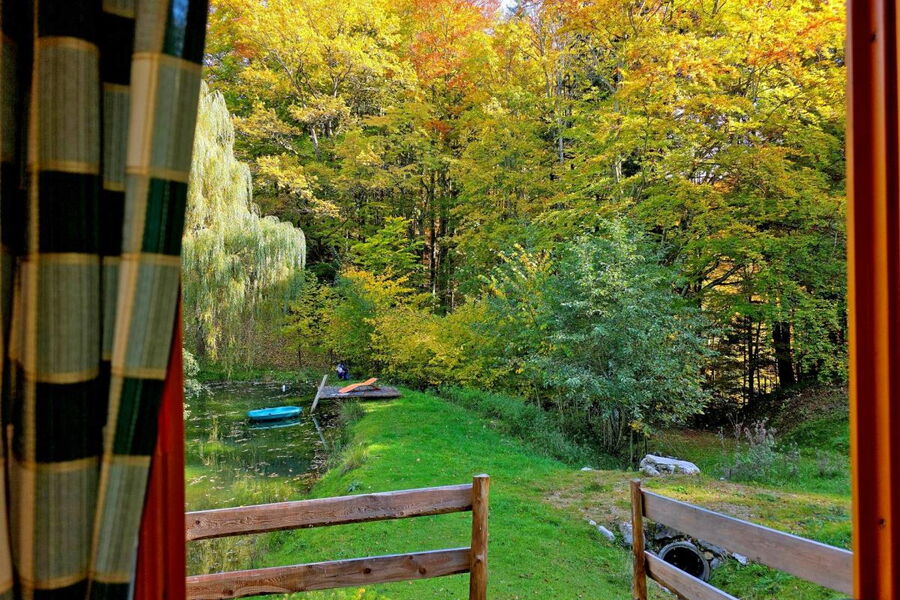 Mühlenhütte am Privatteich im Mostviertel