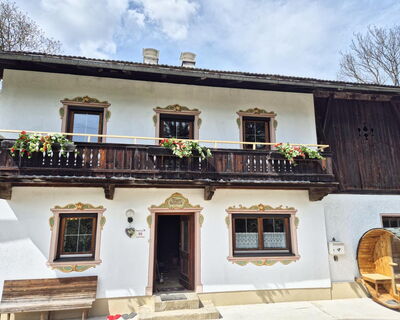 Alpenrehblick am Karwendelgebirge